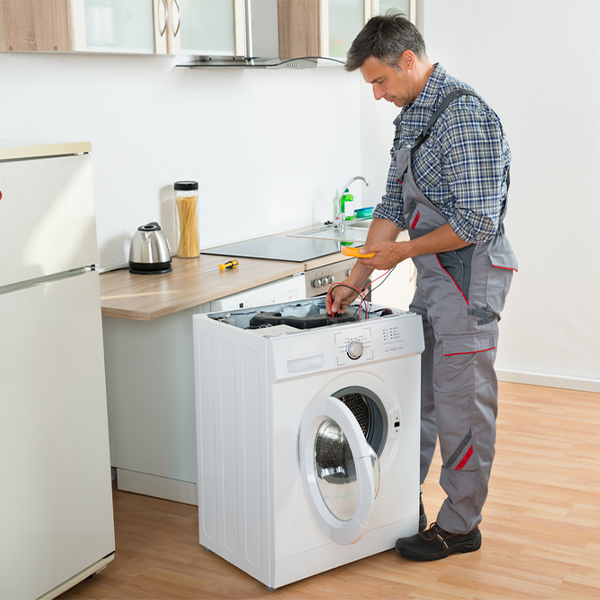 can you walk me through the steps of troubleshooting my washer issue in Reynoldsburg